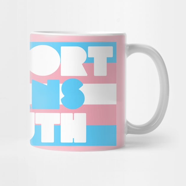 Support Trans Youth ))(( Transgender Flag Design by darklordpug